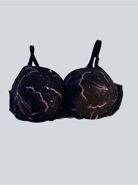 Torrid Curve 360 Push-Up T-Shirt Bra Galaxy Lightning 38D